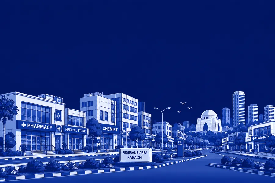 Federal B Area skyline