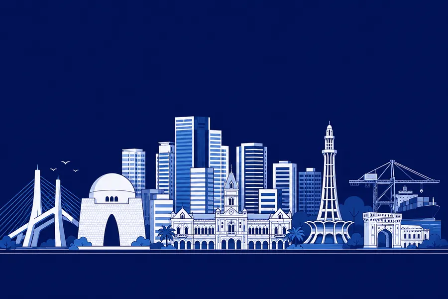 Karachi skyline