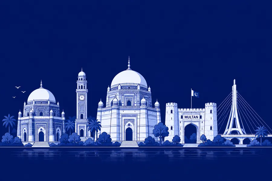 Multan skyline