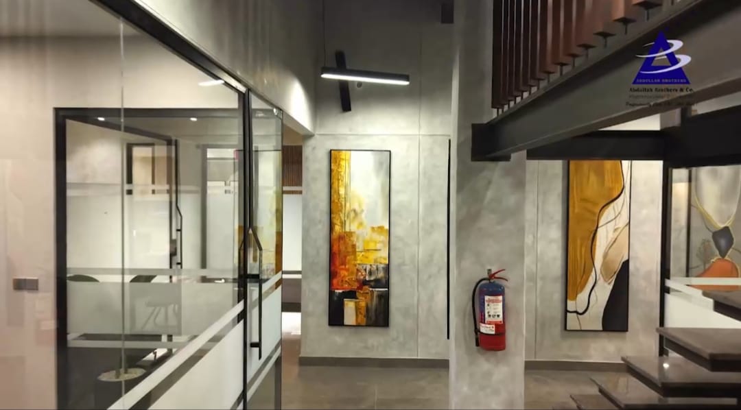 Office interior detail